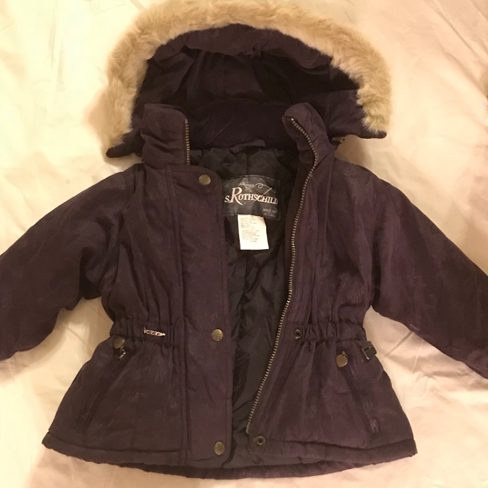 Rothschild Purple 2 Piece Snowsuit-Size Toddle (2)